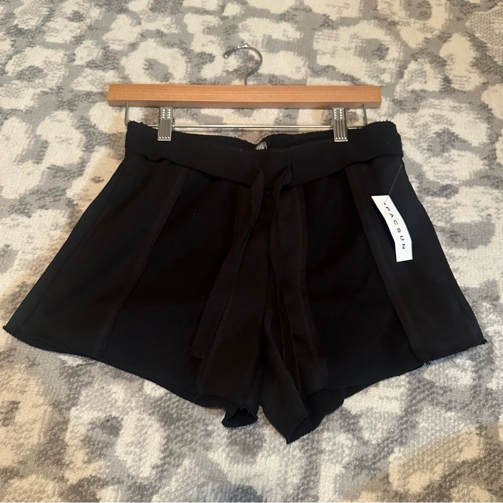 NWT PacSun XS Black Sweat Shorts